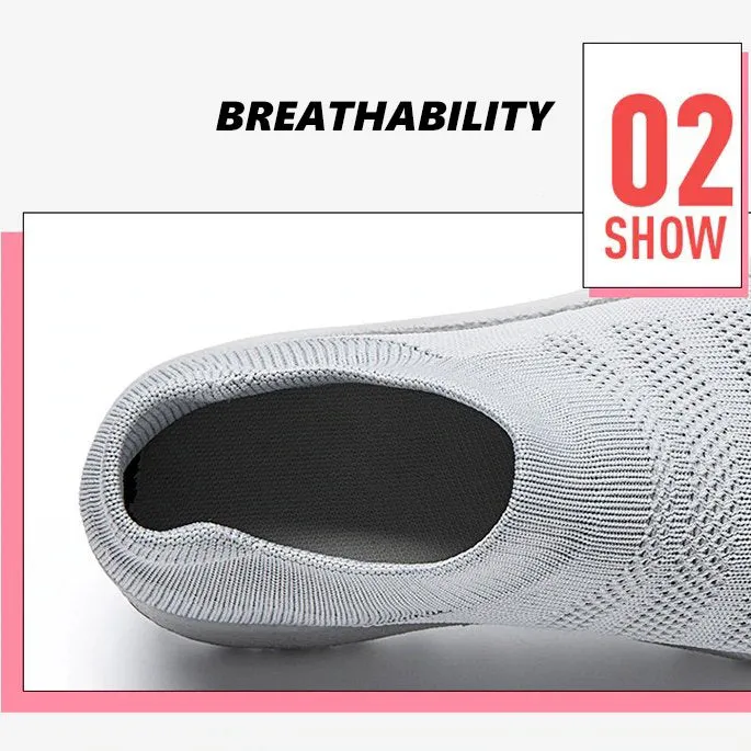 Cuzcare Orthopedic Shoes For Men Stretchable Fit Foam Cushion Slip-ons Mesh Summer Fall 2023