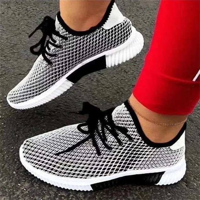 Cuzcare Orthopedic Shoes For Women Net Mesh Nonslip Running Sneakers
