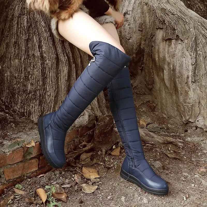 Cuzcare Orthopedic Women Boot Over Knee High Warm Snowy Winter Boots