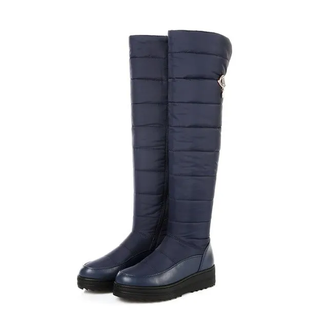 Cuzcare Orthopedic Women Boot Over Knee High Warm Snowy Winter Boots