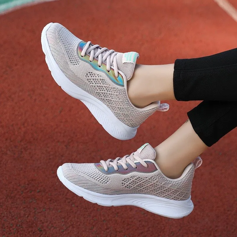 Cuzcare Women Athletic Orthopedic Shoes Anti-collision Mesh Round Toe Stylish Sneakers