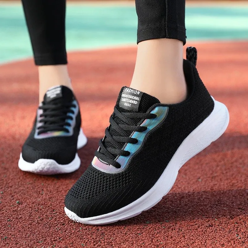 Cuzcare Women Athletic Orthopedic Shoes Anti-collision Mesh Round Toe Stylish Sneakers