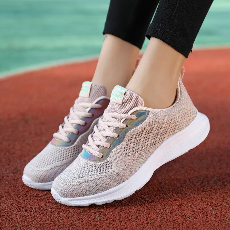 Cuzcare Women Athletic Orthopedic Shoes Anti-collision Mesh Round Toe Stylish Sneakers