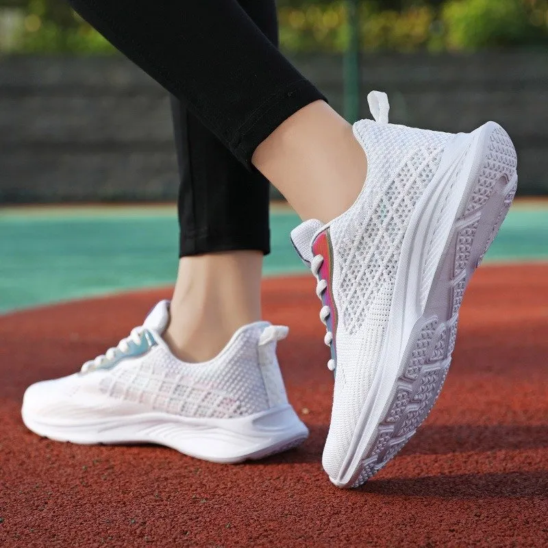 Cuzcare Women Athletic Orthopedic Shoes Anti-collision Mesh Round Toe Stylish Sneakers