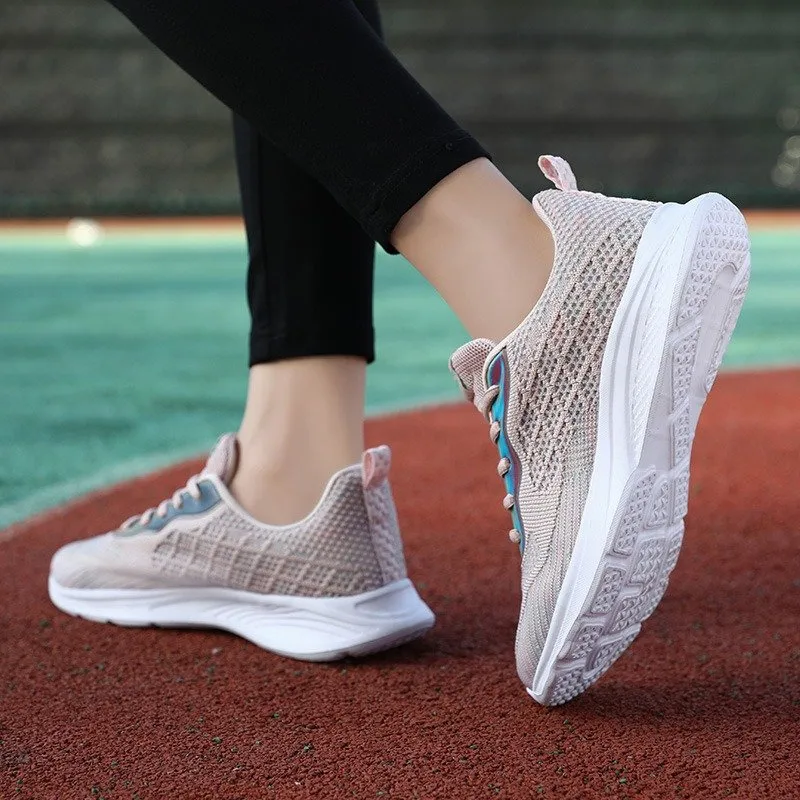 Cuzcare Women Athletic Orthopedic Shoes Anti-collision Mesh Round Toe Stylish Sneakers