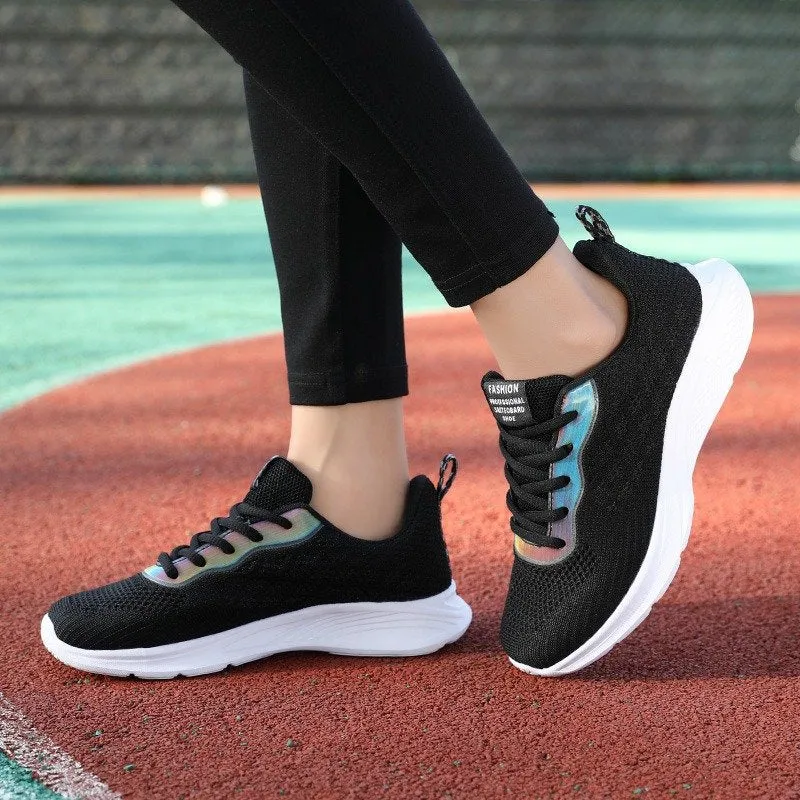 Cuzcare Women Athletic Orthopedic Shoes Anti-collision Mesh Round Toe Stylish Sneakers