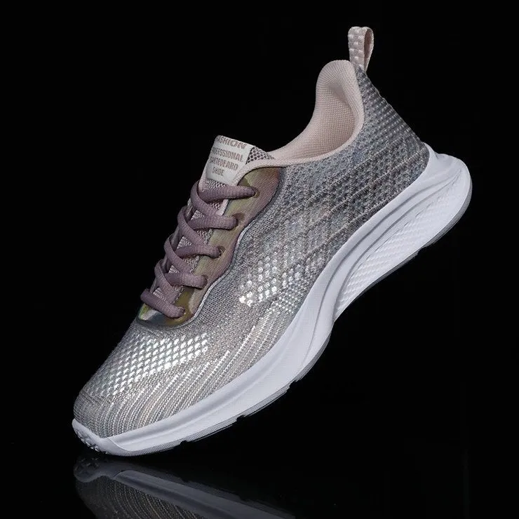 Cuzcare Women Athletic Orthopedic Shoes Anti-collision Mesh Round Toe Stylish Sneakers