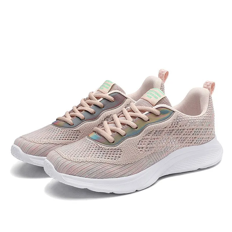 Cuzcare Women Athletic Orthopedic Shoes Anti-collision Mesh Round Toe Stylish Sneakers