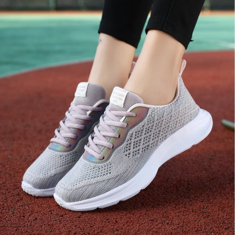Cuzcare Women Athletic Orthopedic Shoes Anti-collision Mesh Round Toe Stylish Sneakers