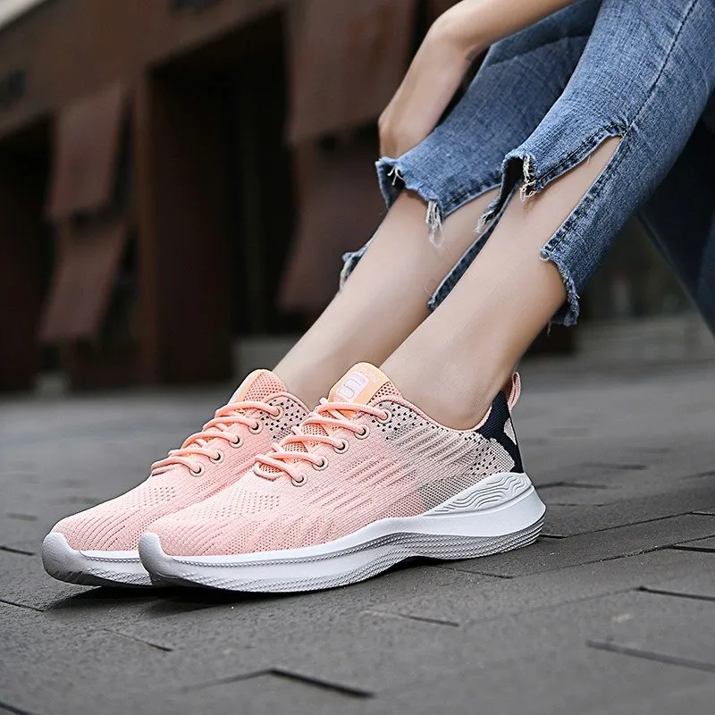 Cuzcare Women Orthopedic Shoes Elastic Mesh EVA Nonslip Summer 2023 Jogging Sneakers