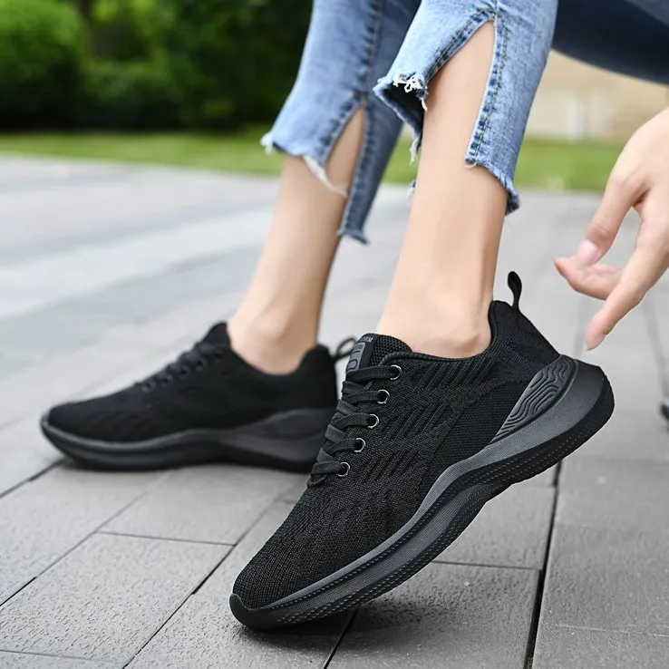 Cuzcare Women Orthopedic Shoes Elastic Mesh EVA Nonslip Summer 2023 Jogging Sneakers