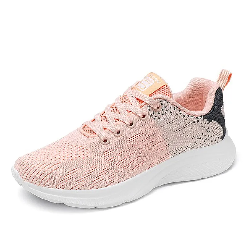Cuzcare Women Orthopedic Shoes Elastic Mesh EVA Nonslip Summer 2023 Jogging Sneakers