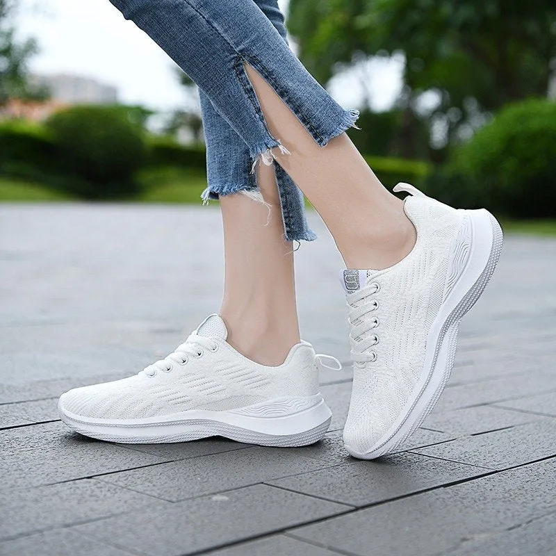 Cuzcare Women Orthopedic Shoes Elastic Mesh EVA Nonslip Summer 2023 Jogging Sneakers