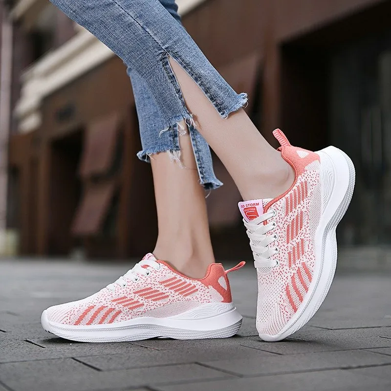 Cuzcare Women Orthopedic Shoes Elastic Mesh EVA Nonslip Summer 2023 Jogging Sneakers