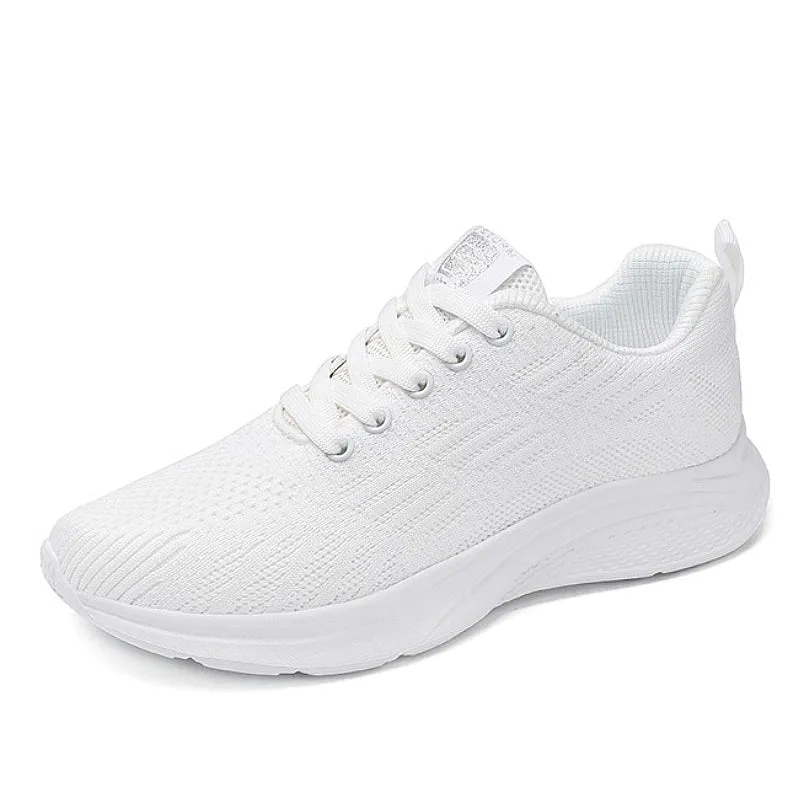 Cuzcare Women Orthopedic Shoes Elastic Mesh EVA Nonslip Summer 2023 Jogging Sneakers