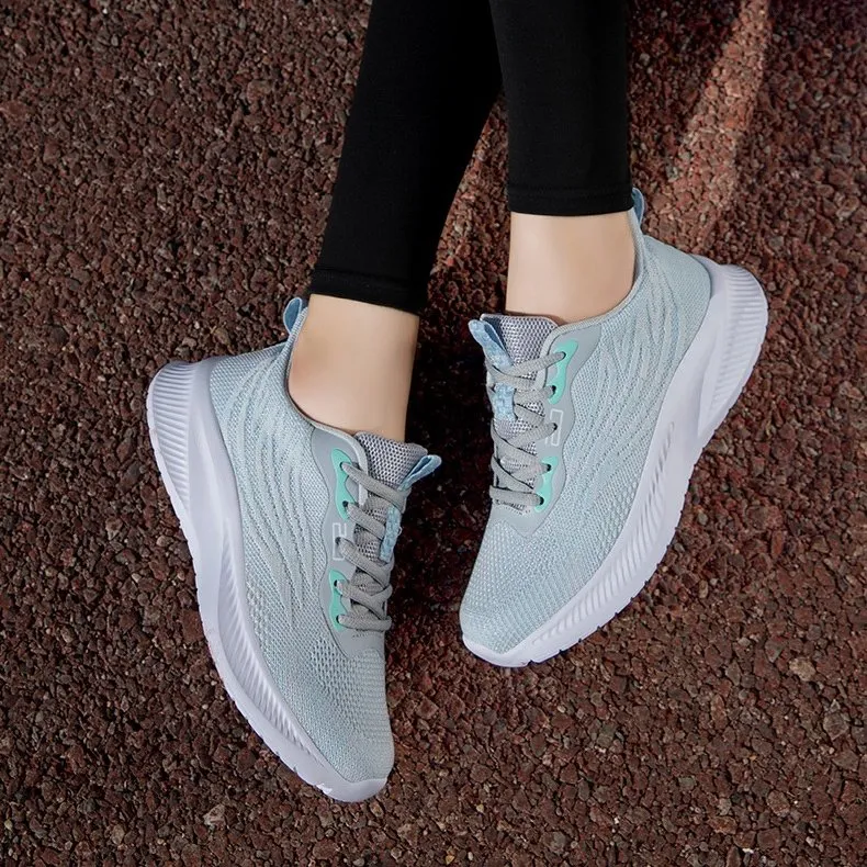 Cuzcare Women Orthopedic Shoes Shock-resistance Mesh Lightweight Running Sneakers
