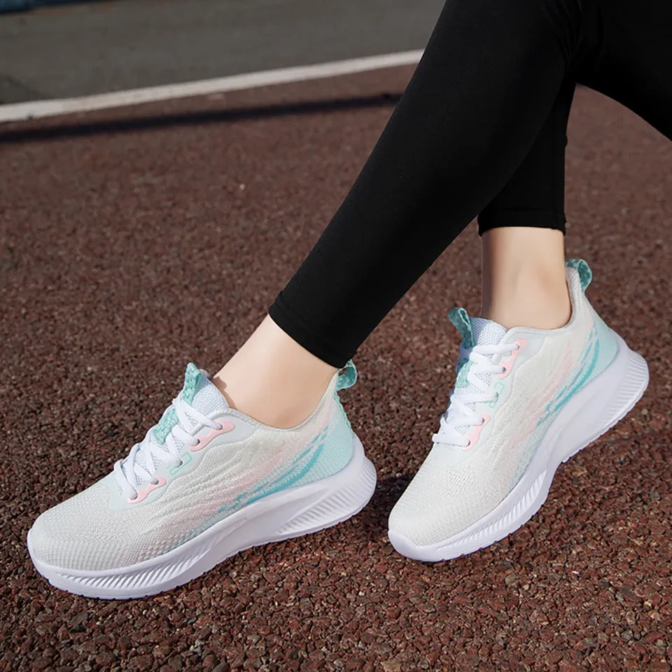 Cuzcare Women Orthopedic Shoes Shock-resistance Mesh Lightweight Running Sneakers