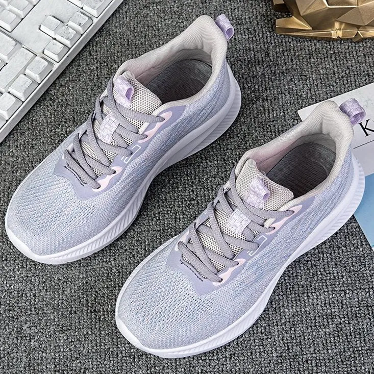 Cuzcare Women Orthopedic Shoes Shock-resistance Mesh Lightweight Running Sneakers