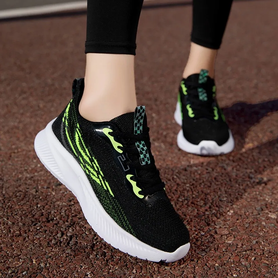 Cuzcare Women Orthopedic Shoes Shock-resistance Mesh Lightweight Running Sneakers