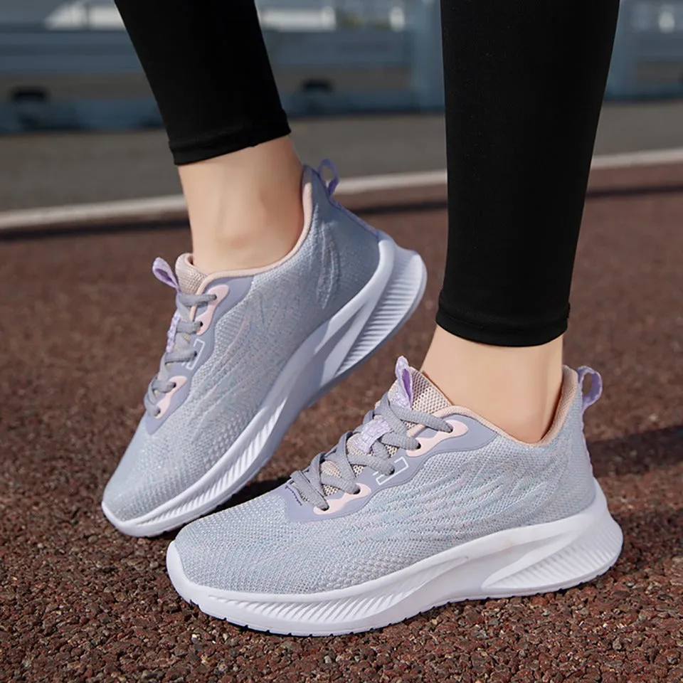 Cuzcare Women Orthopedic Shoes Shock-resistance Mesh Lightweight Running Sneakers