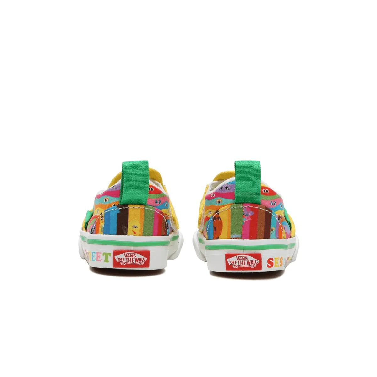   Sesame Street Toddler's Slip-On V 'Multi' Classic Slip-Ons Beach Mood