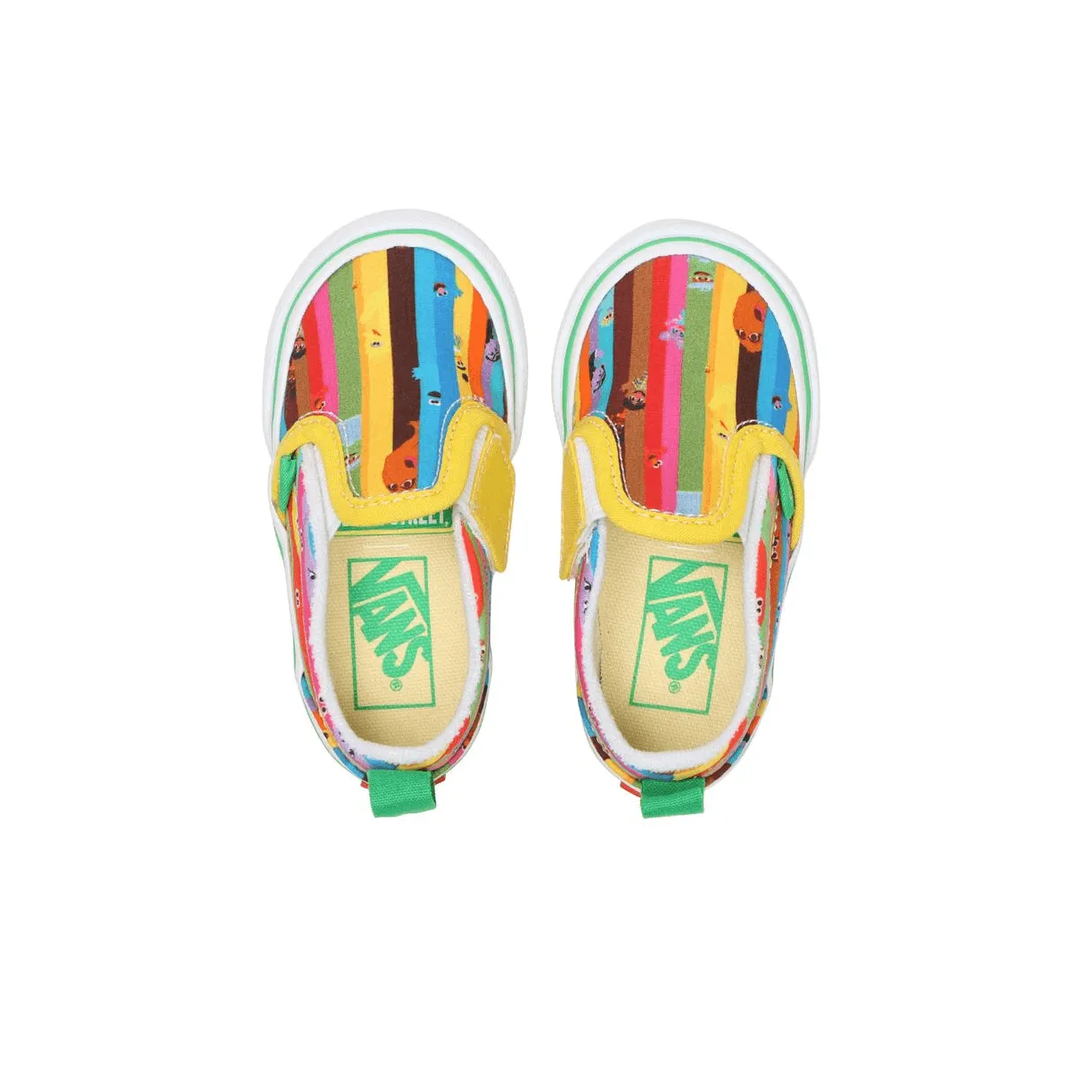 Breathable Footwear EVA sole   Sesame Street Toddler's Slip-On V 'Multi'