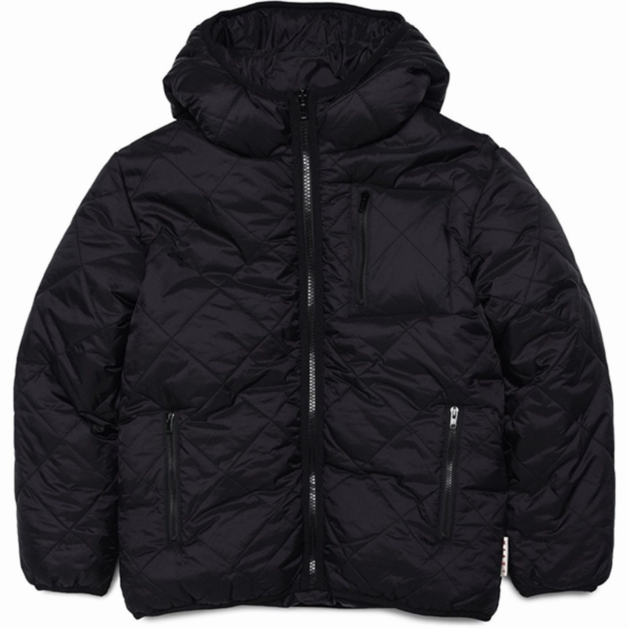Marni Black Jacket Fashion Trend mesh ventilation