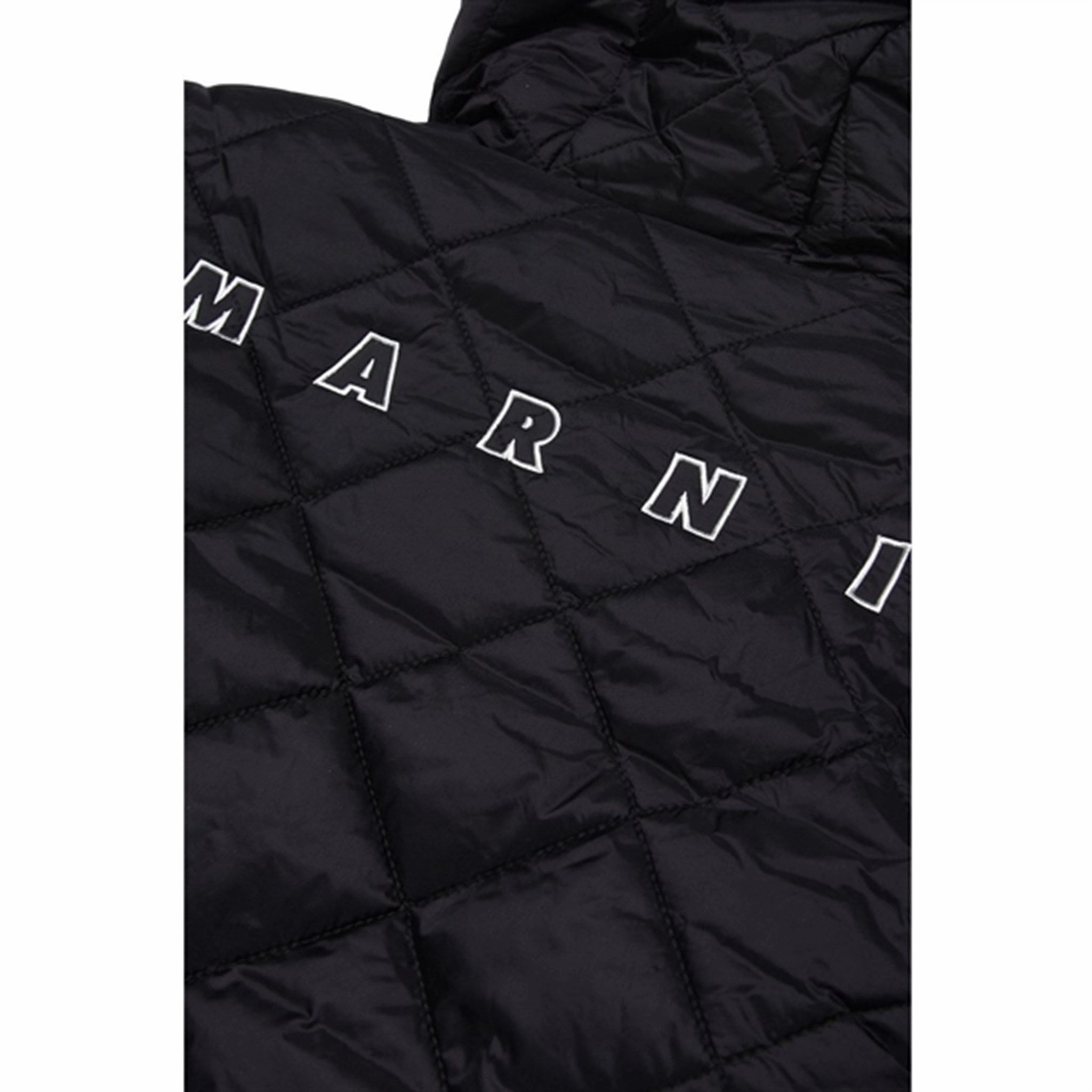 Marni Black Jacket Odor Resistant Treatment Lightweight Windbreaker Tech