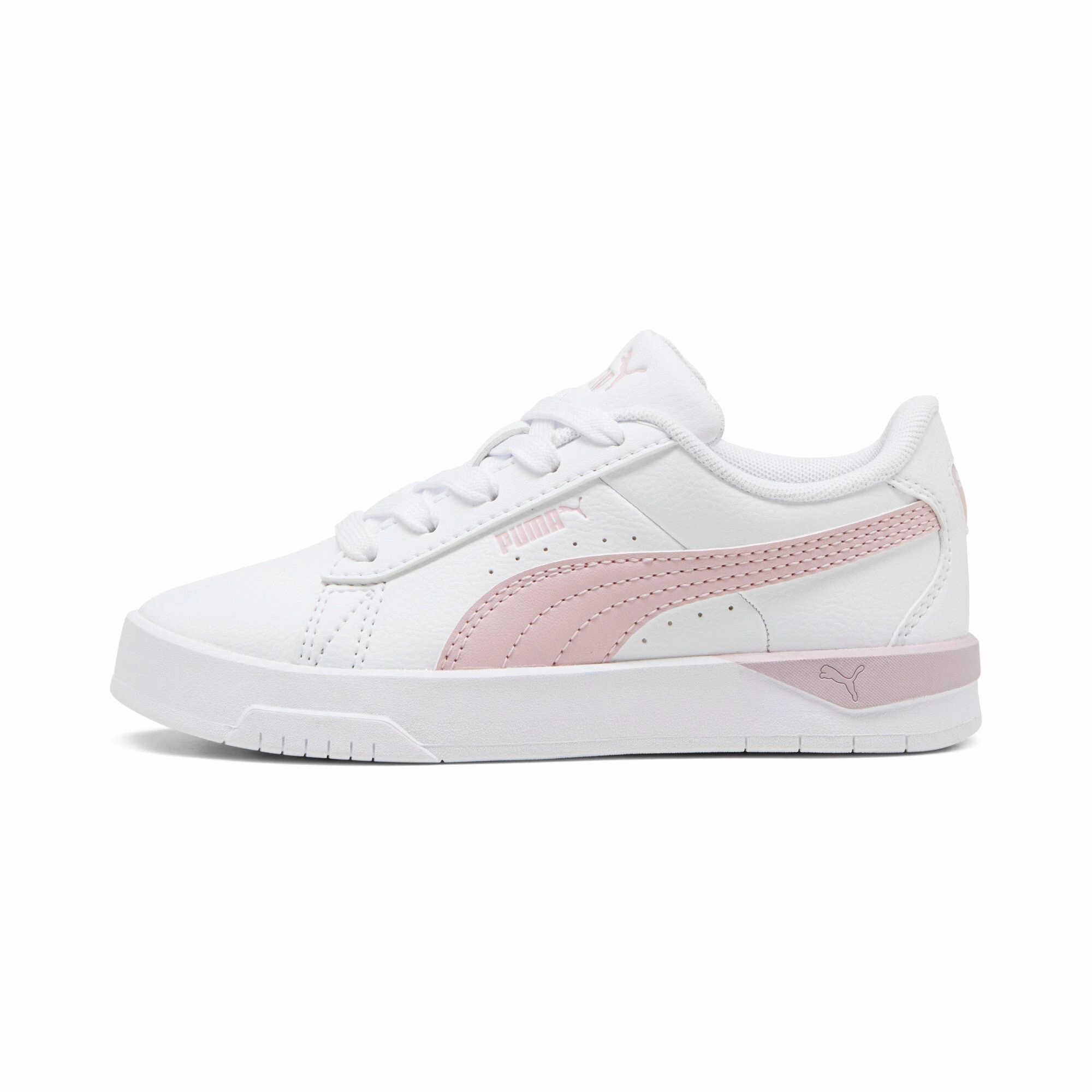 PUMA Little Kids Girls' Jada Classic Sneakers Walk Commute Resilient Outsole