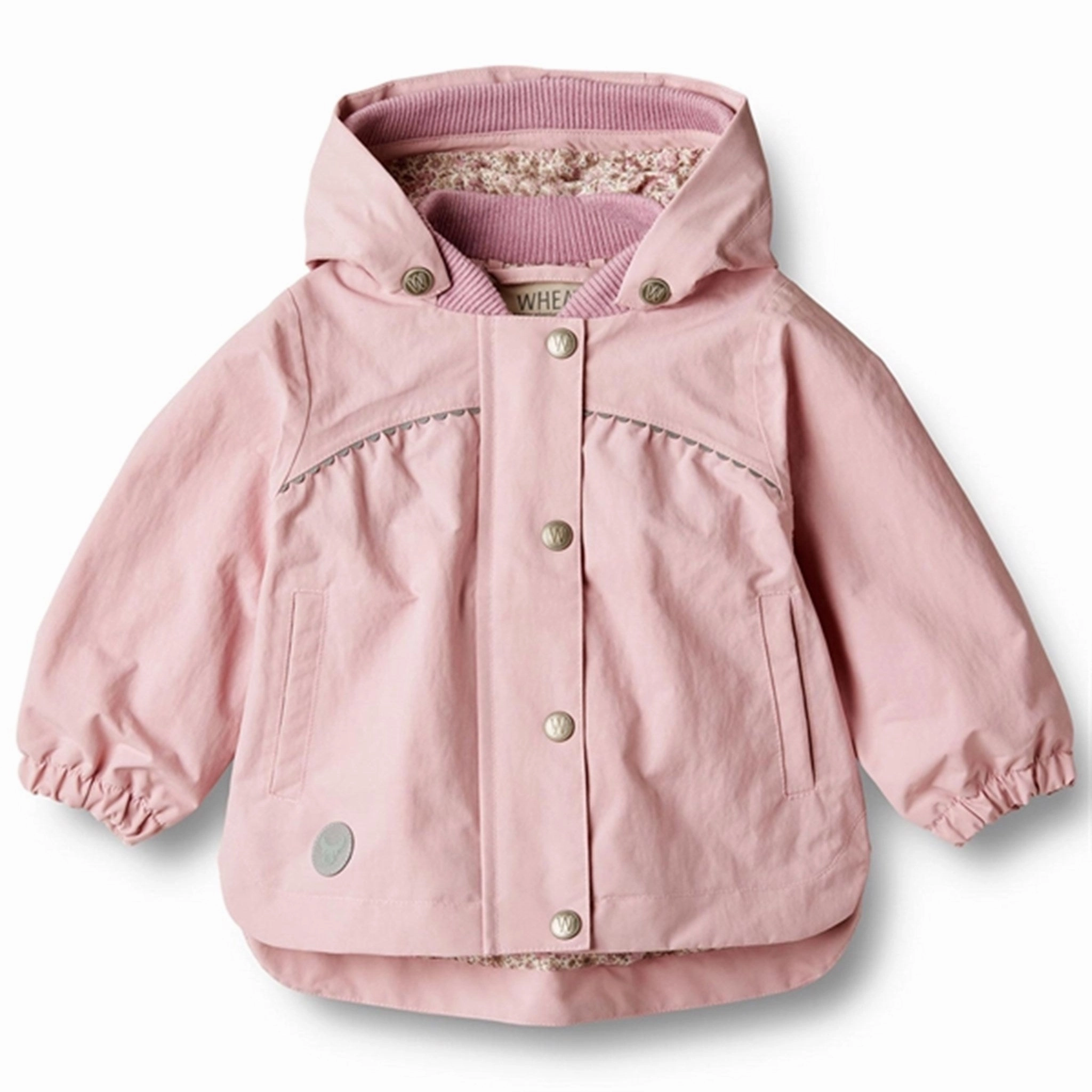 Wheat Jacket Ruth Tech Rose Lemonade Smooth Zipper Track Cuffs Adjust