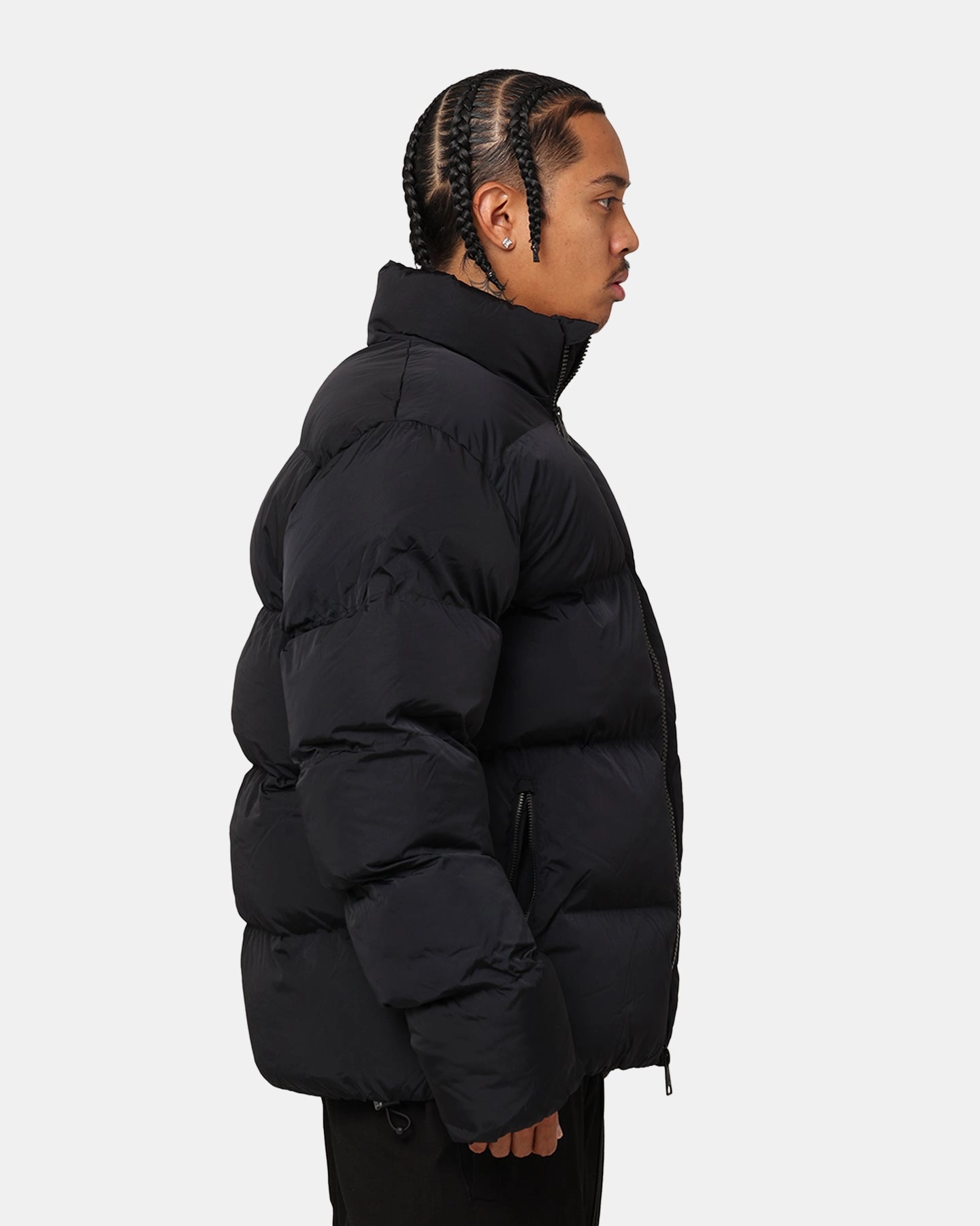 Ergonomic Cut Easy Protection Jordan Essentials Poly Puffer Jacket Black/White
