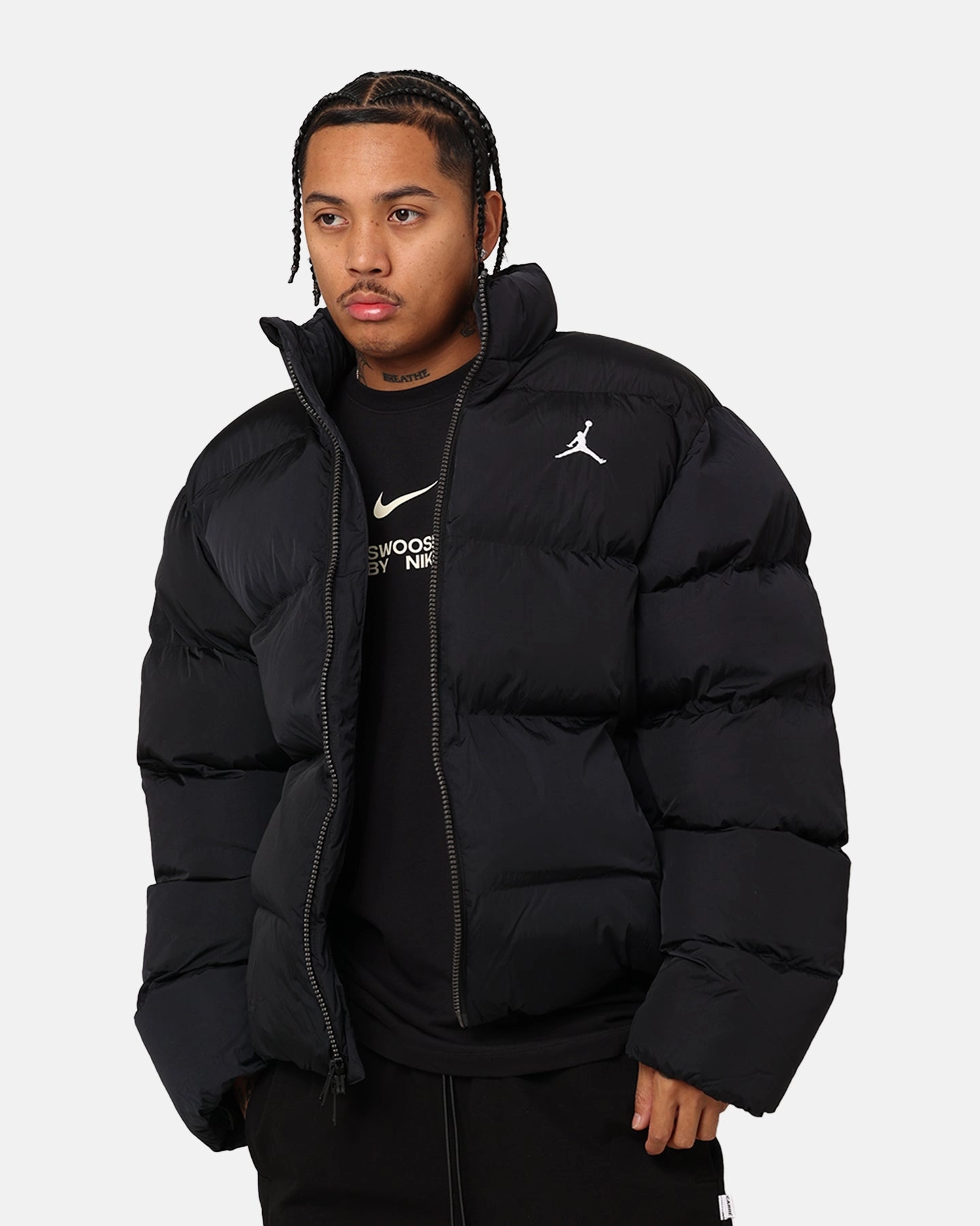 Seasonal Style Jordan Essentials Poly Puffer Jacket Black/White