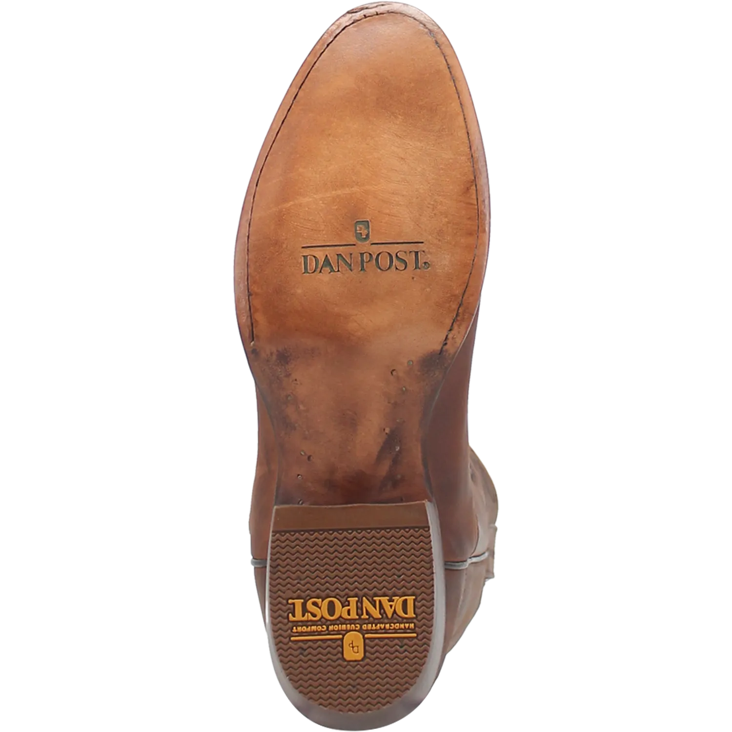 Dan Post Men's 11" Simon Tapered Leather Western Boot - Brown DP3230