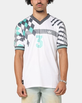 Adidas Nuwave 90's Jersey White Outdoor Performance Crisp Look