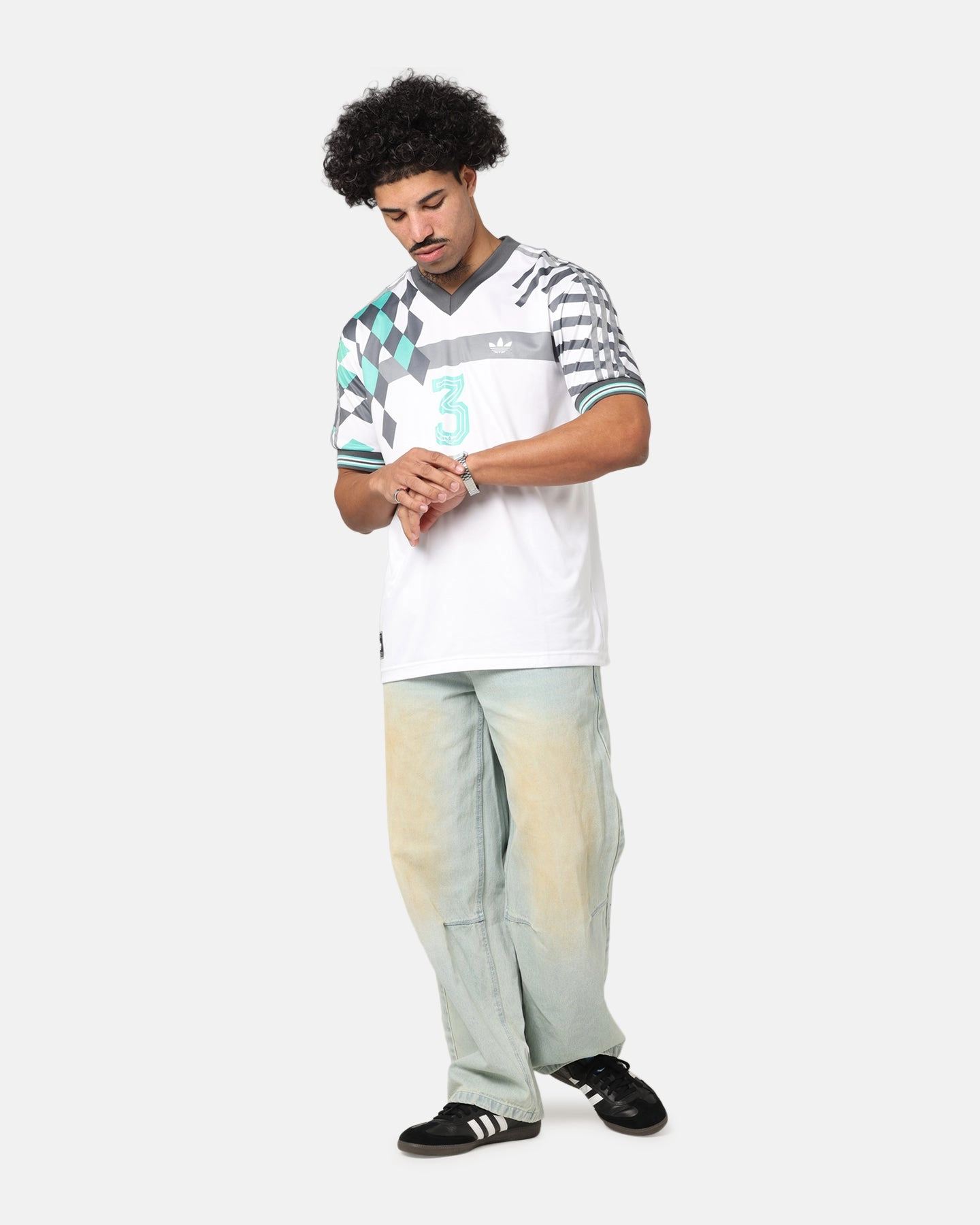 Thermal Regulation System Adidas Nuwave 90's Jersey White