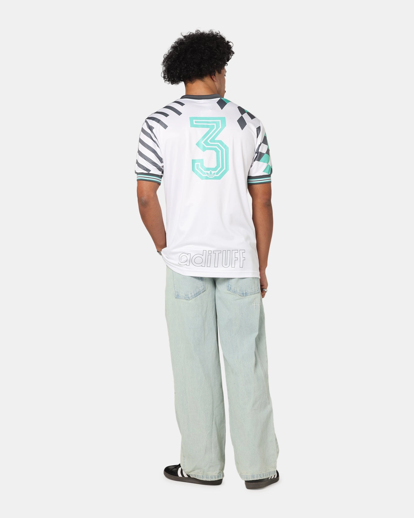 Adidas Nuwave 90's Jersey White Frictionless Inner Layer