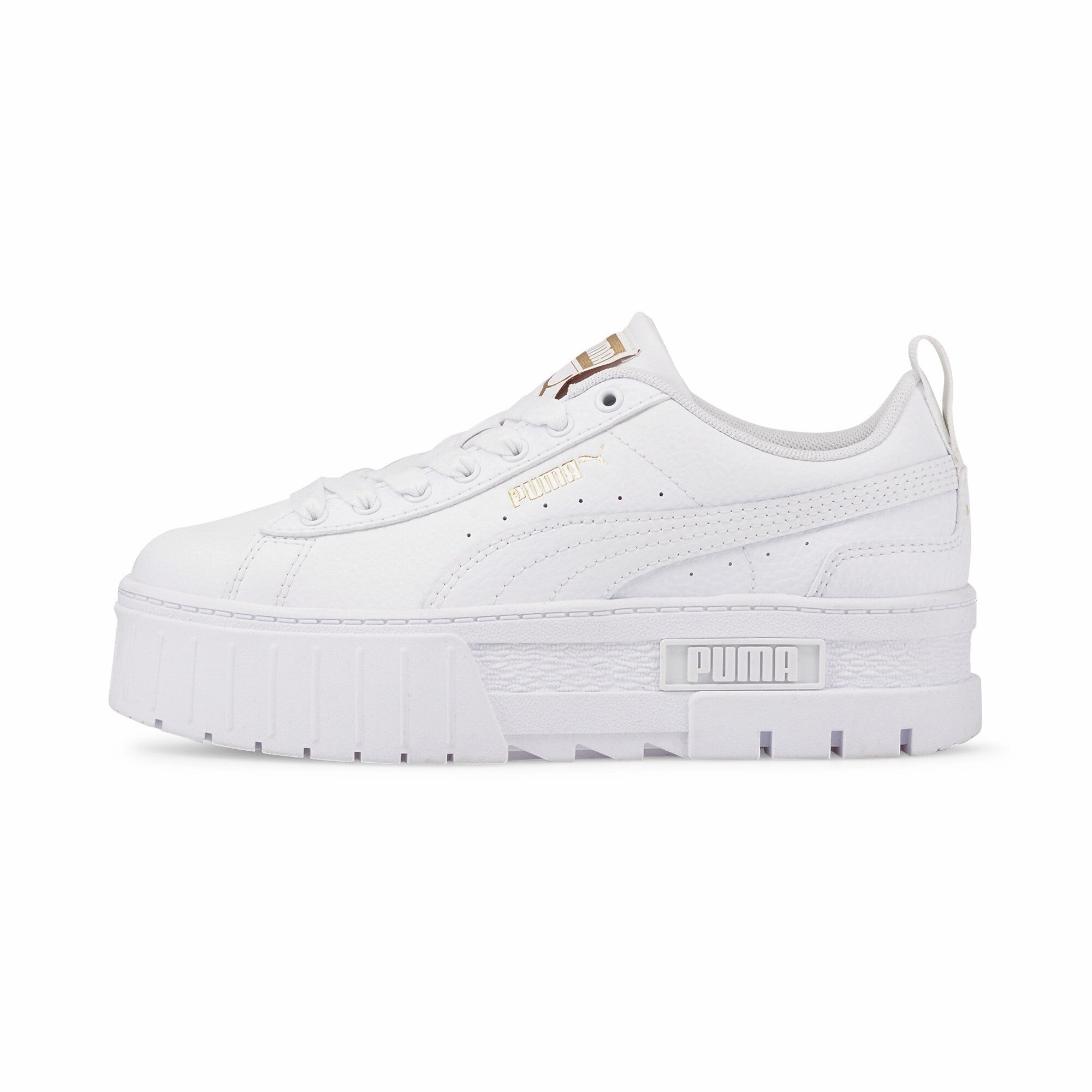 Athletic materials PUMA Big Kids' Girls' Mayze Leather Sneakers