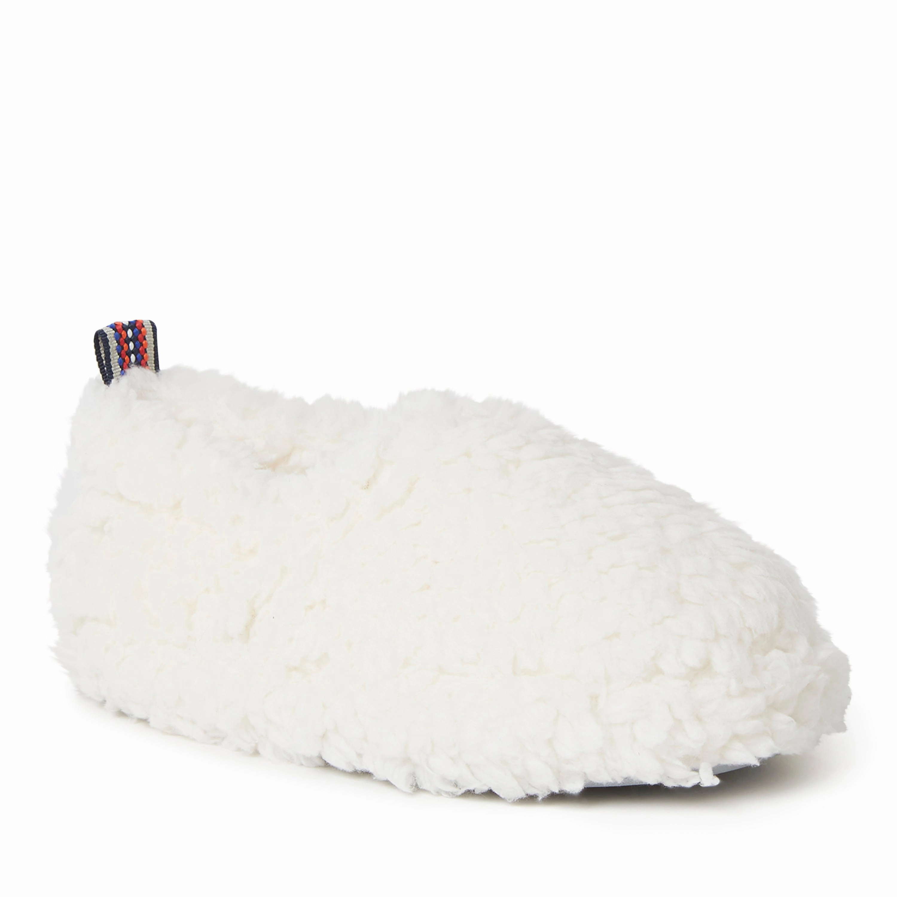 Abrasion Resistant Mesh Dearfoams Kid's Skye Pile Closed Back Slipper