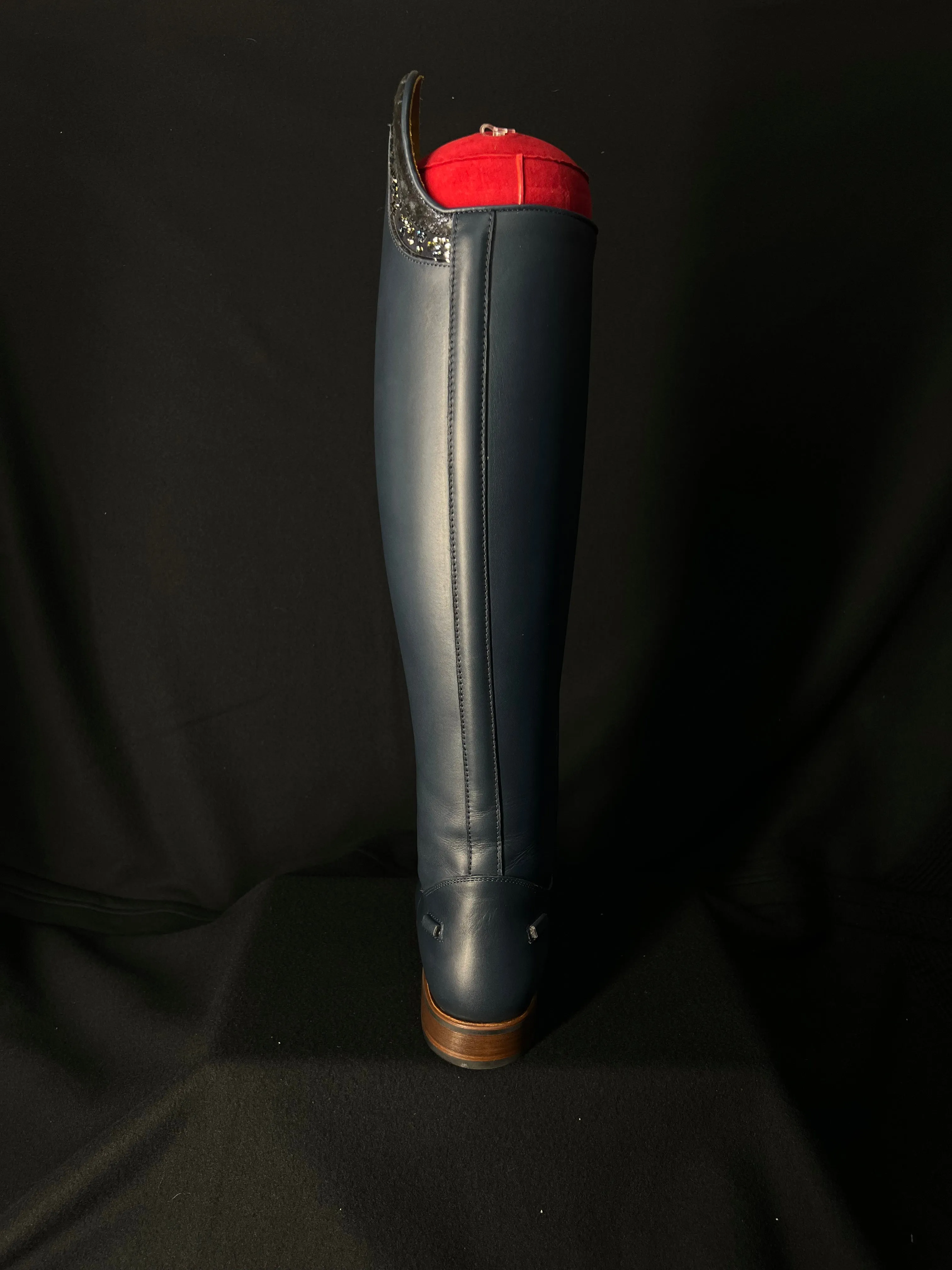 DeNiro Tintoretto Custom Dressage Boots Wrat Blu Oceano & Infinito Sky - In Stock