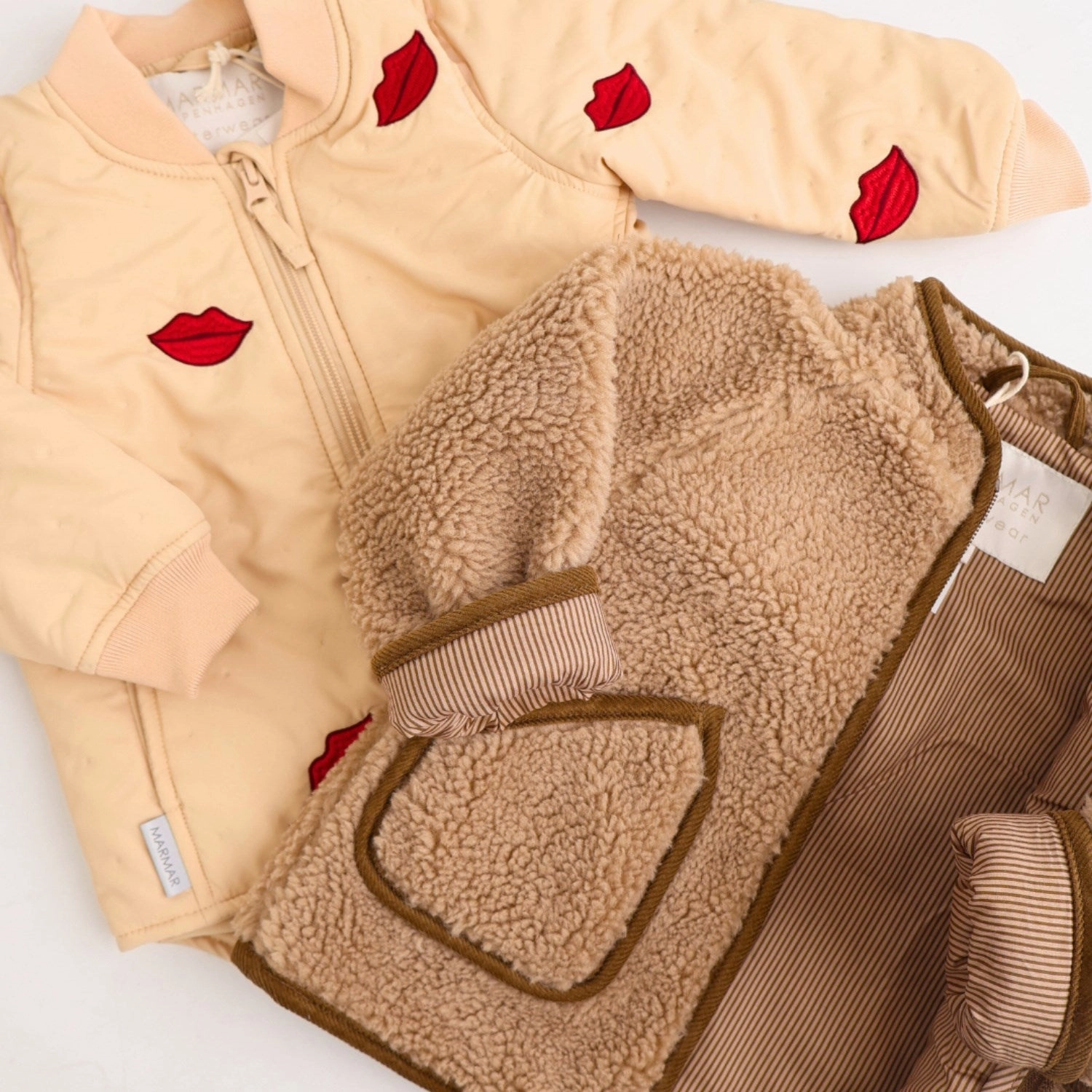 All Day Comfort Casual Style MarMar Thermo Kiss Embroidery Olisa Jacket Outerwear
