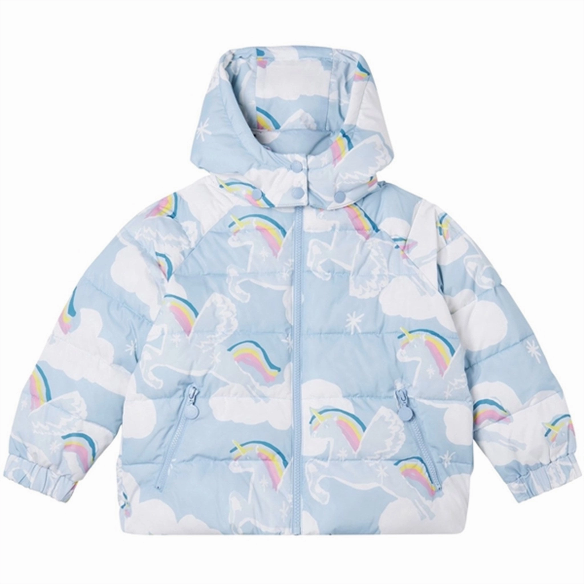Insulated Layer Stella McCartney Celeste/Multicolor Down Jacket