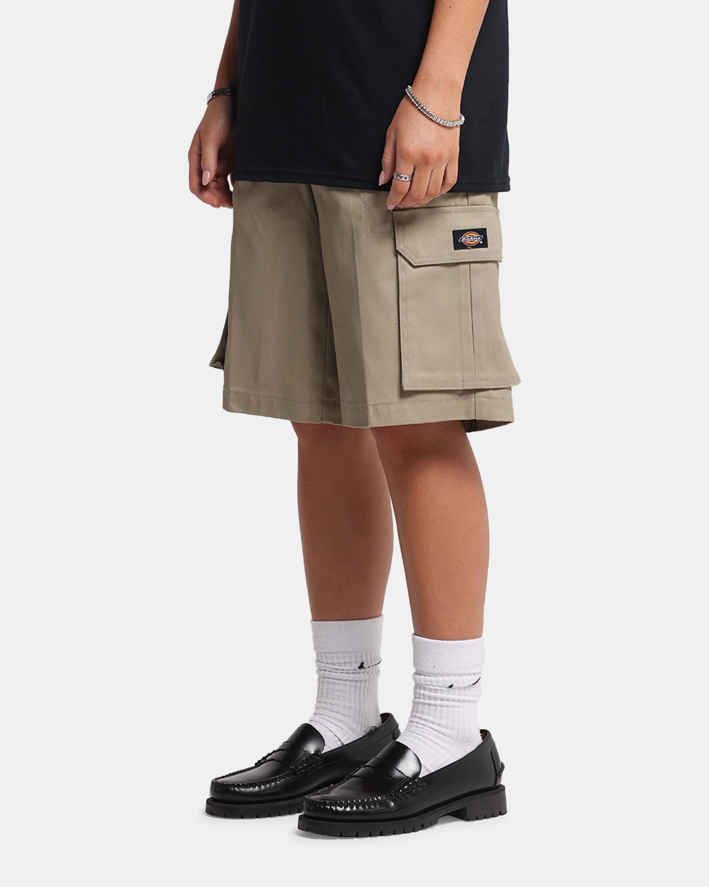 RegularFit SoftLining Dickies 131 Slim Straight Cargo Shorts Khaki