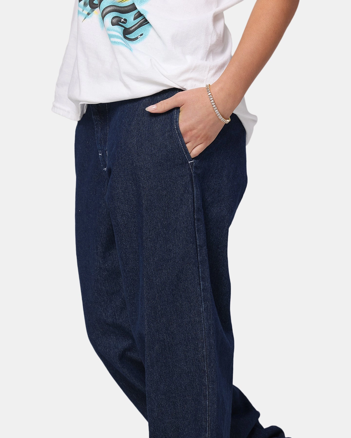Dickies 874 Denim Rinsed Indigo Slim Shape