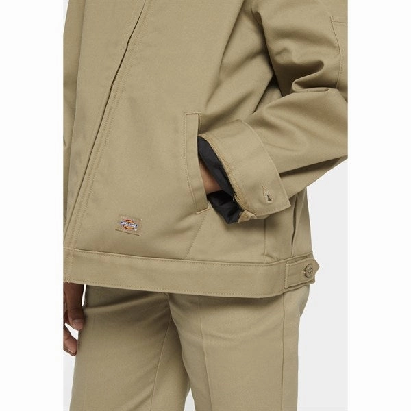 Dickies Eisenhower Jacket Desert Sand Soft Fleece Interior