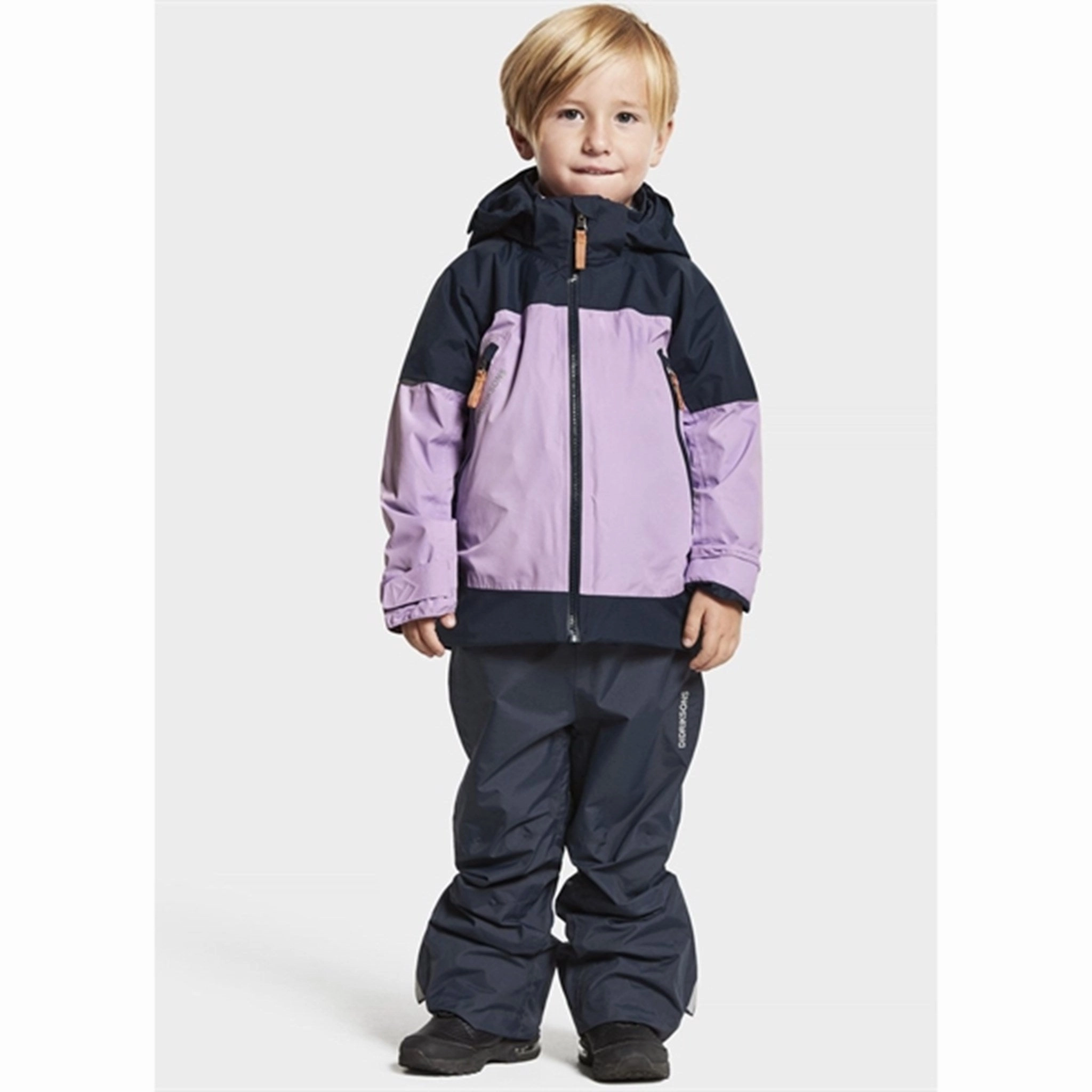 Didriksons Ash Digital Purple Jacket Noise Free Fabric