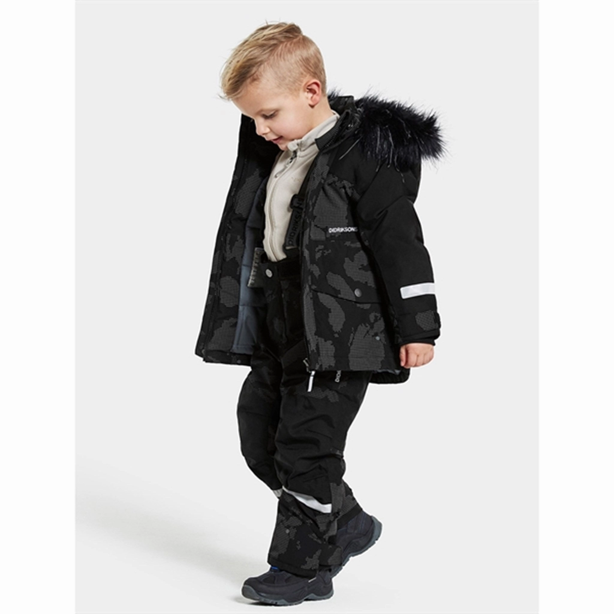 Taped Seam Waterproofing Didriksons Bj?rven Island Print Ref Parka