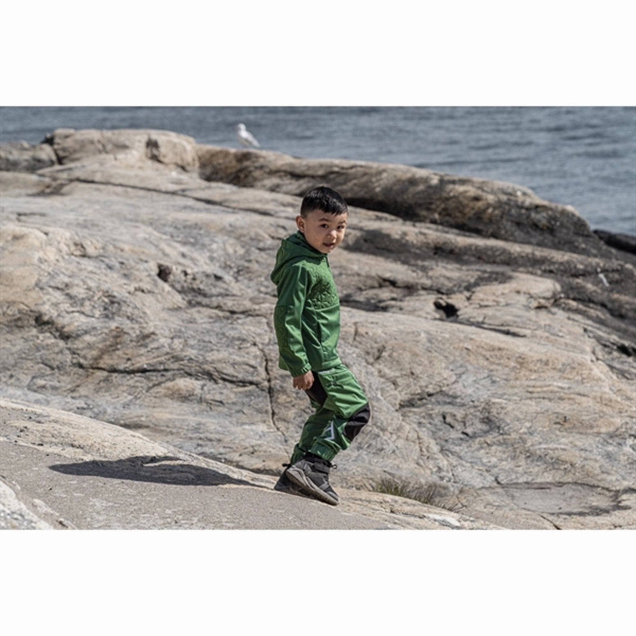 Waterproof Design AntiStaticLayer Didriksons Briska Palm Green Jacket