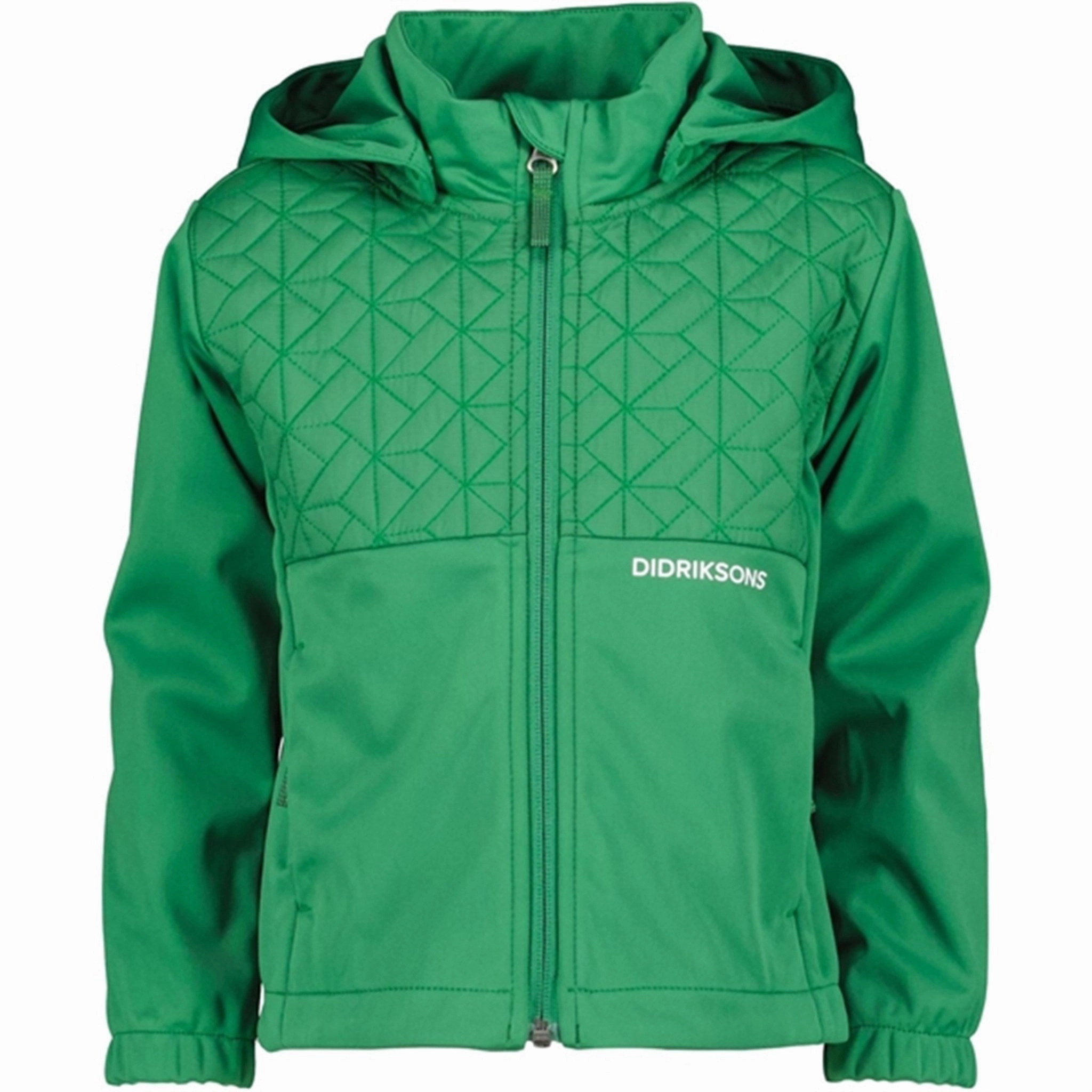 Style Staple Easy Care Machine Washable Didriksons Briska Palm Green Jacket