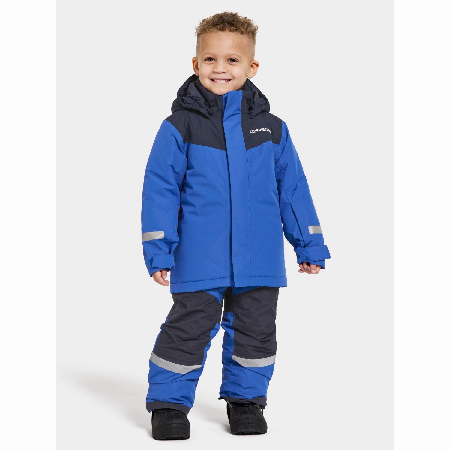 Snow Day Didriksons Caribbean Blue Skare Kids Set