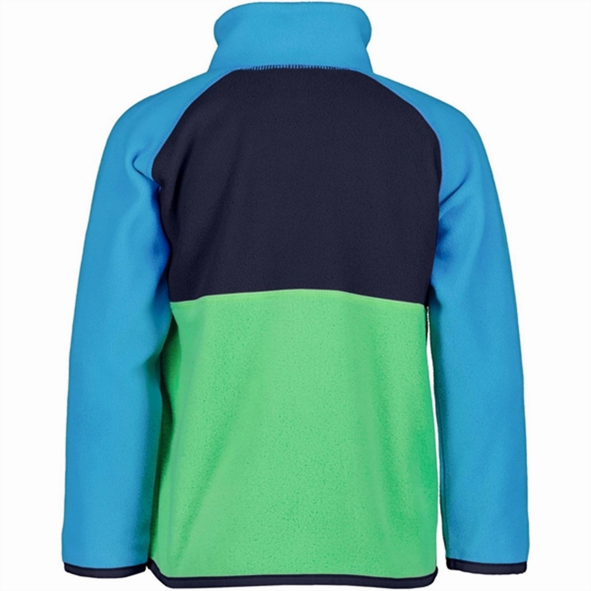 Didriksons Frog Green Monte Kids Fleece Jacket Tailored Silhouette